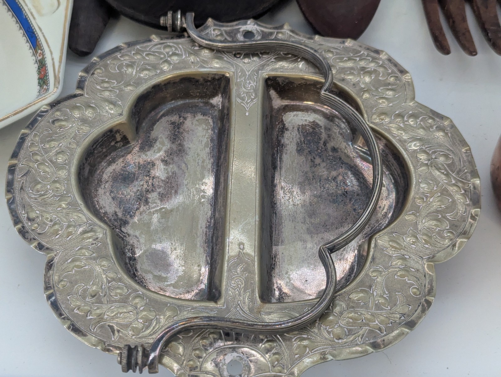 Vintage Collectables Job Lot Mixed Kitchenware Silver Plate Decorative A83 Y48