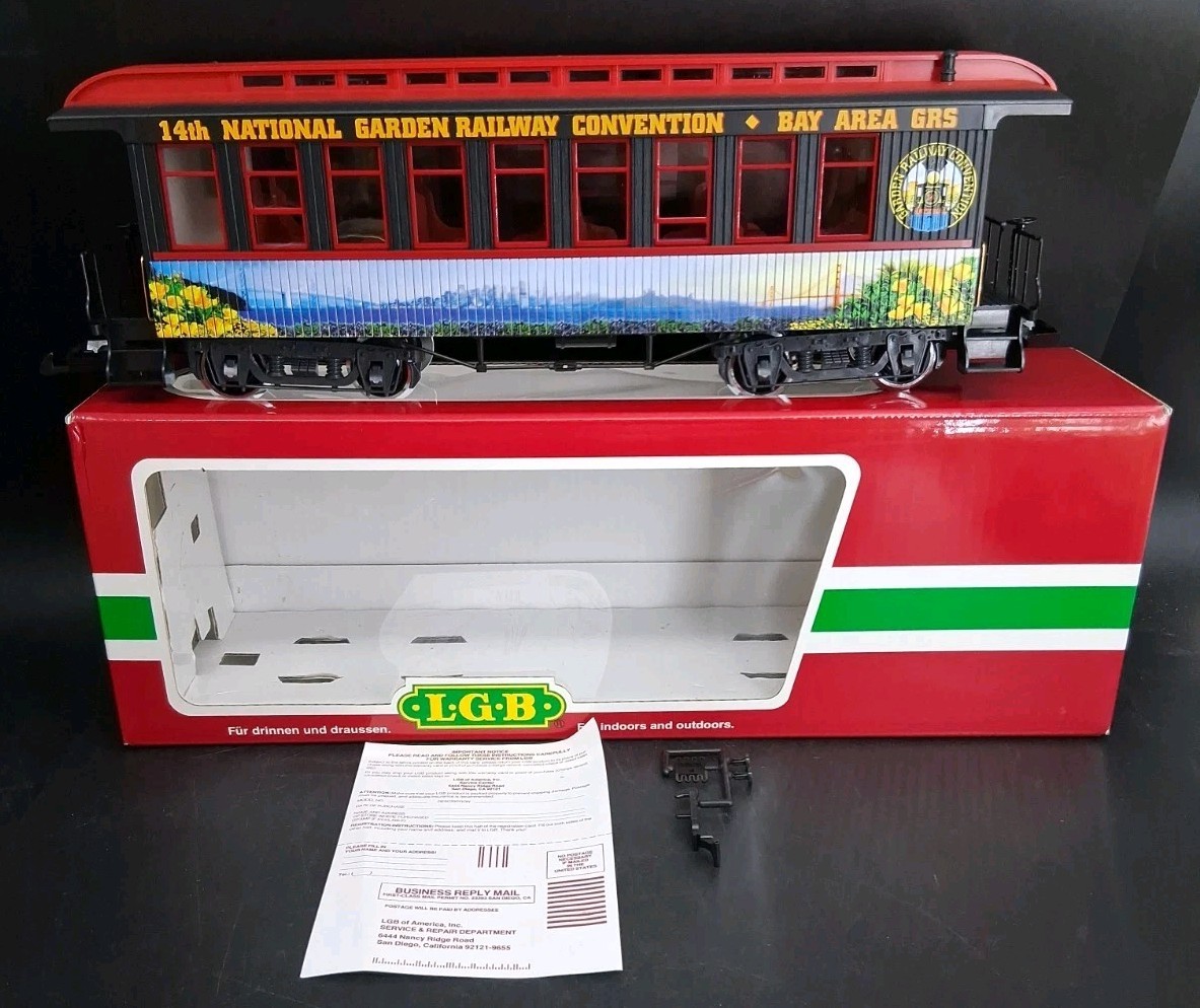 LGB 30808 G Gauge Freight Car – 14th National Garden Railway Convention – Boxed