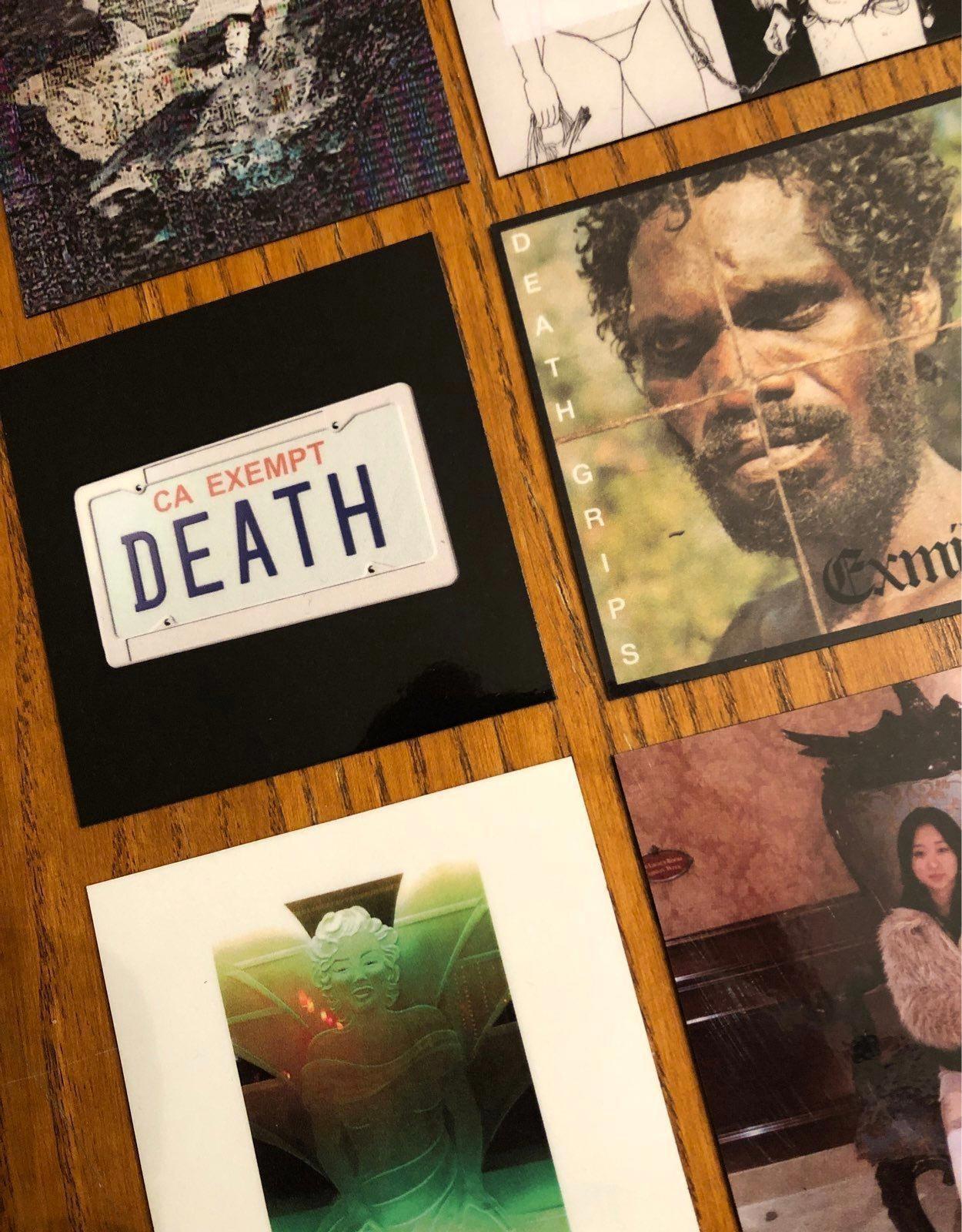 Death Grips fridge magnets