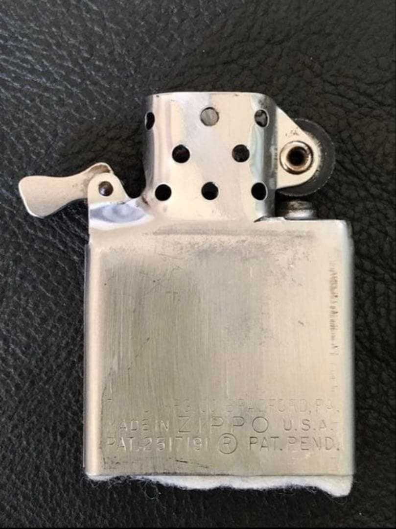 Zippo Zippo Corporate Vintage Logo Etching Made in 1956