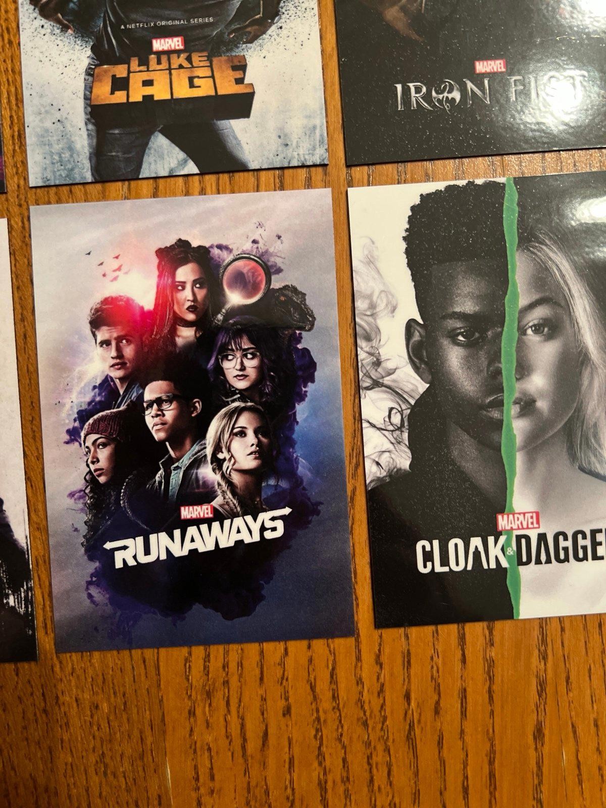 Marvel TV phases 1 -3 FRIDGE MAGNETS