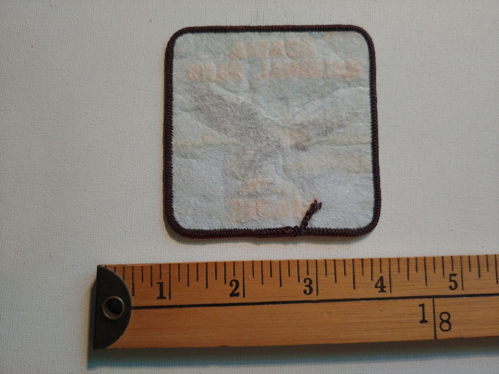 * 1 vintage acadia national park maine state usa eagle PATCH CREST BADGE *