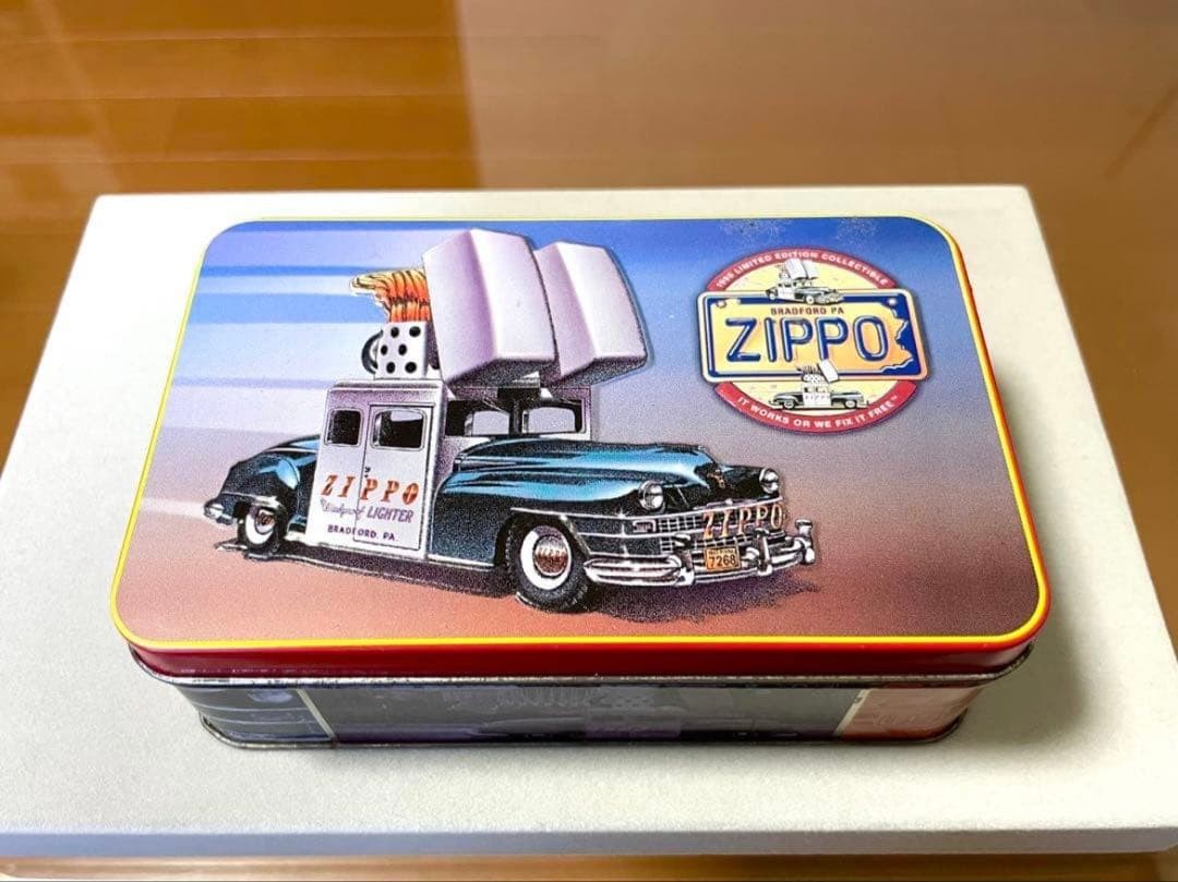 ZIPPO Zippoker advertising car metal pasted 50th anniversary limited edition