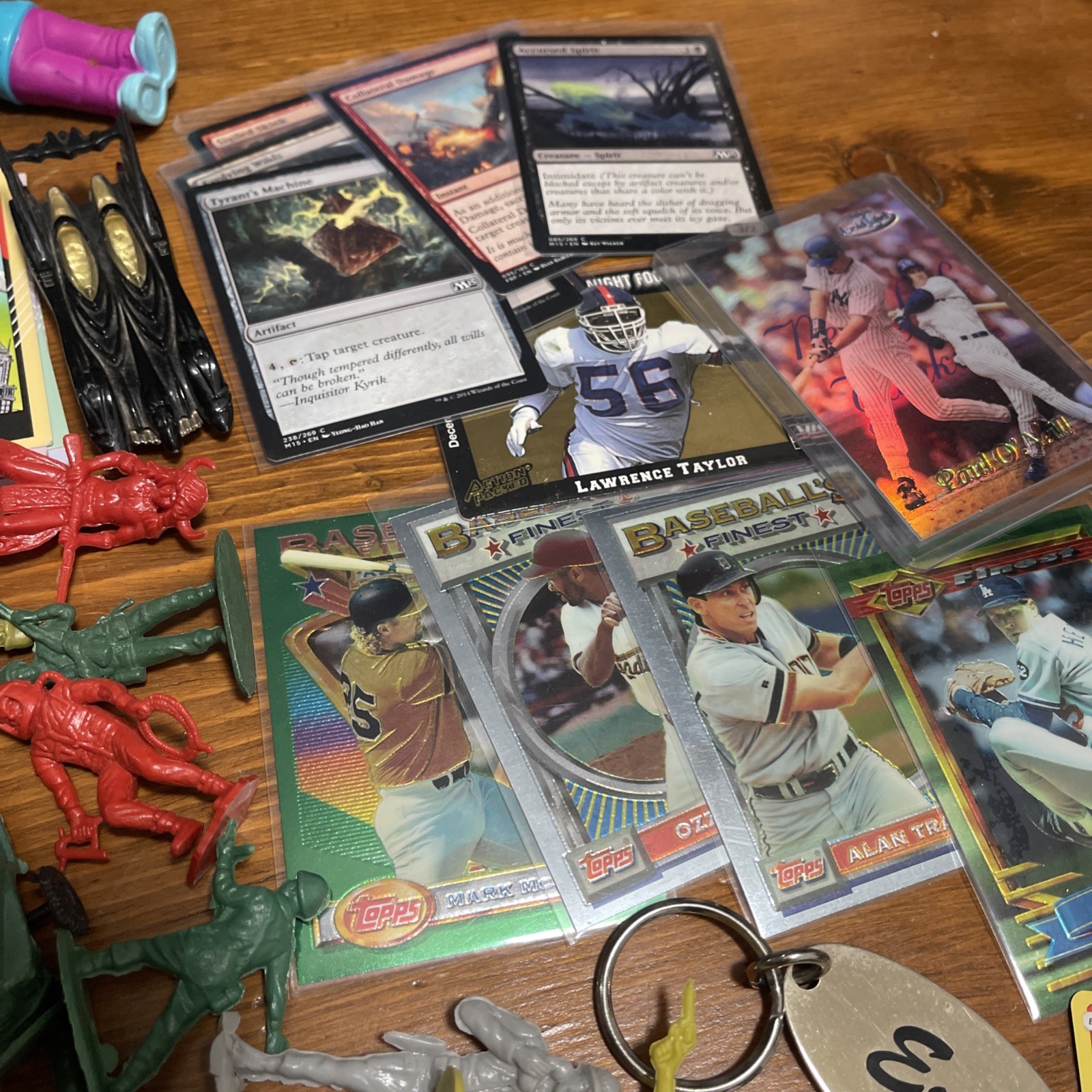 Vintage Junk Drawer Lot – Toys, Cards, GPK, Keychains, Watches, Jewelry, Pokémon
