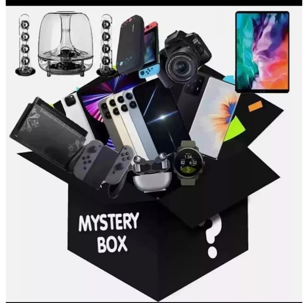 Real Random Mystery Box Electronic Home Goods Gift Toys Office Amazon Returns