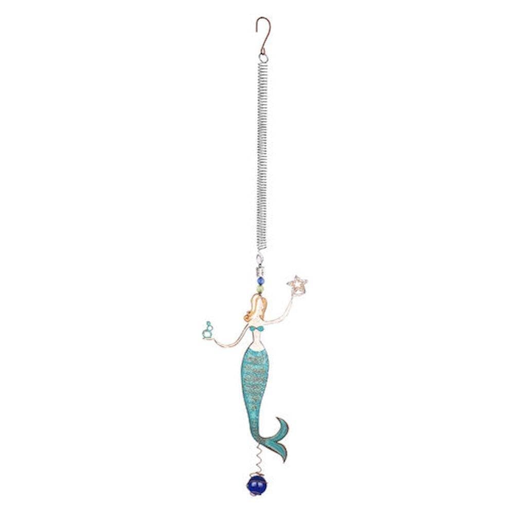 Sunset Vista Designs 90328 Bouncy Hanging Decoration, Mermaid