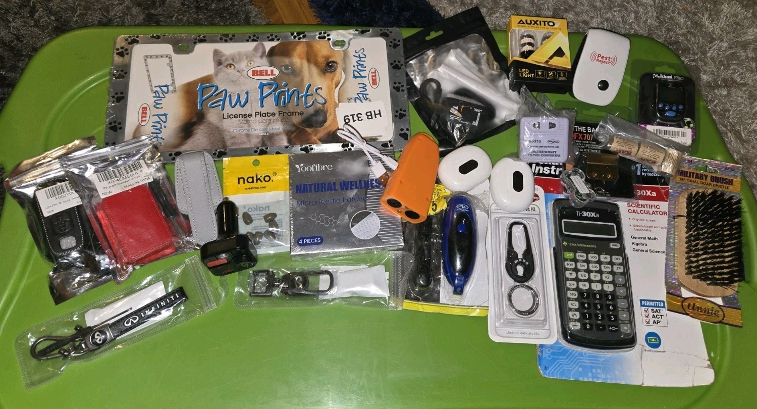 24 PC NEW~Mostly Packaged Items~Electronics/Hobby/Home/Misc.~Reseller Lot