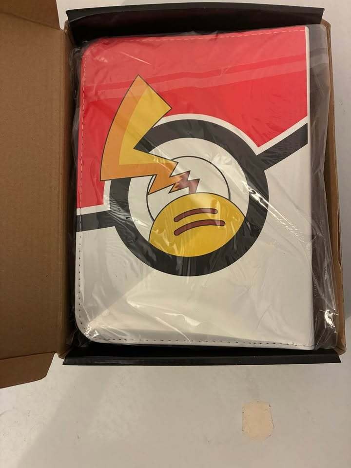 Pokémon Pikachu Themed Trading Card Binder