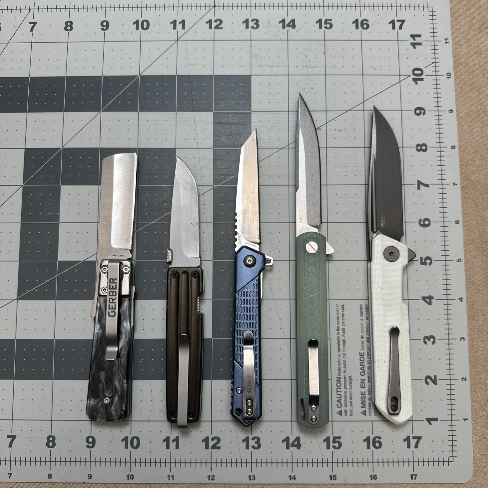 5 Items, Pocket Knife Collection, Lot