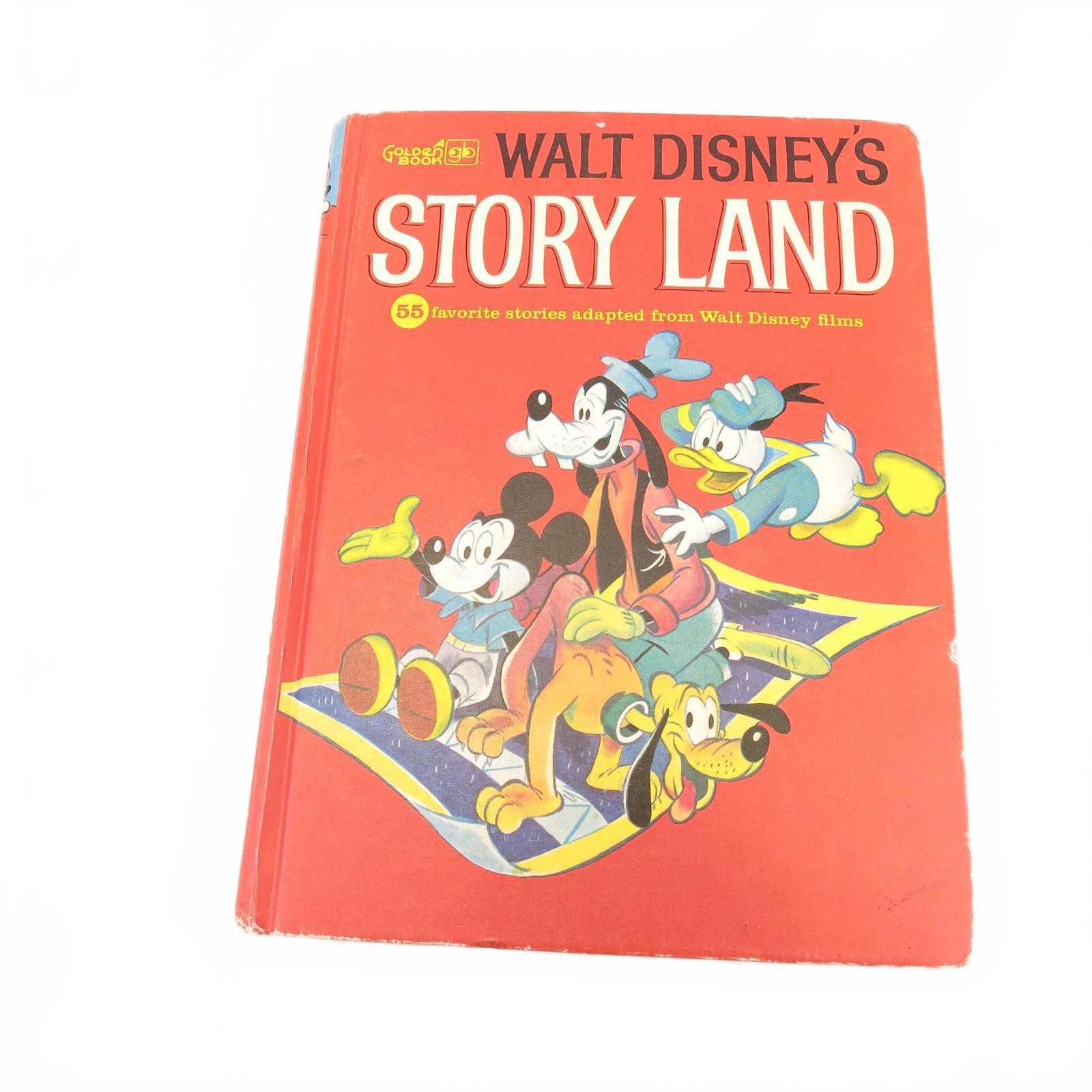 Walt Disney’s Story Land Book Includes 55 Children Stories from Disney 1962