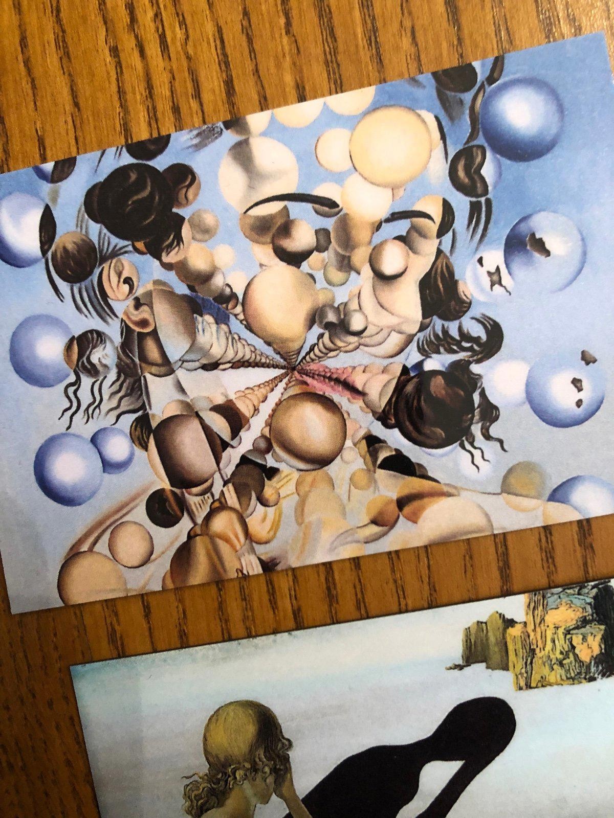 Salvador Dali fridge magnets Surreal modern art fantasy worlds Spanish master