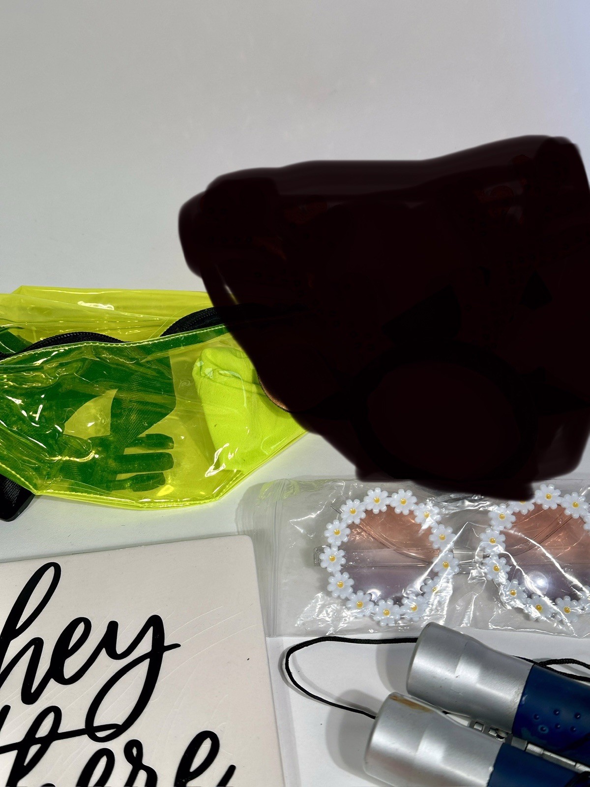 🔥 Mixed Junk Drawer Lot – Pokémon Lucario Pin, Bowser Figure, Nike Gear & More