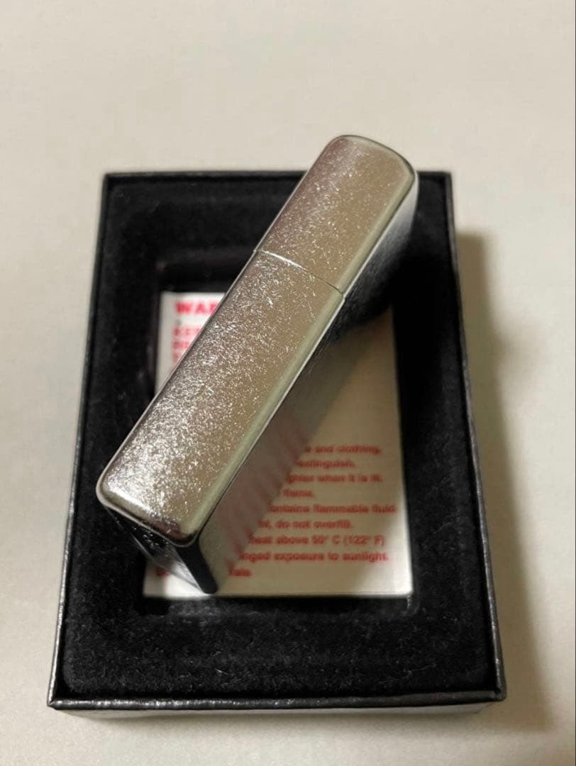 Zippo NAVY metal letter pasted, antique processing, made in 2006, rare item,