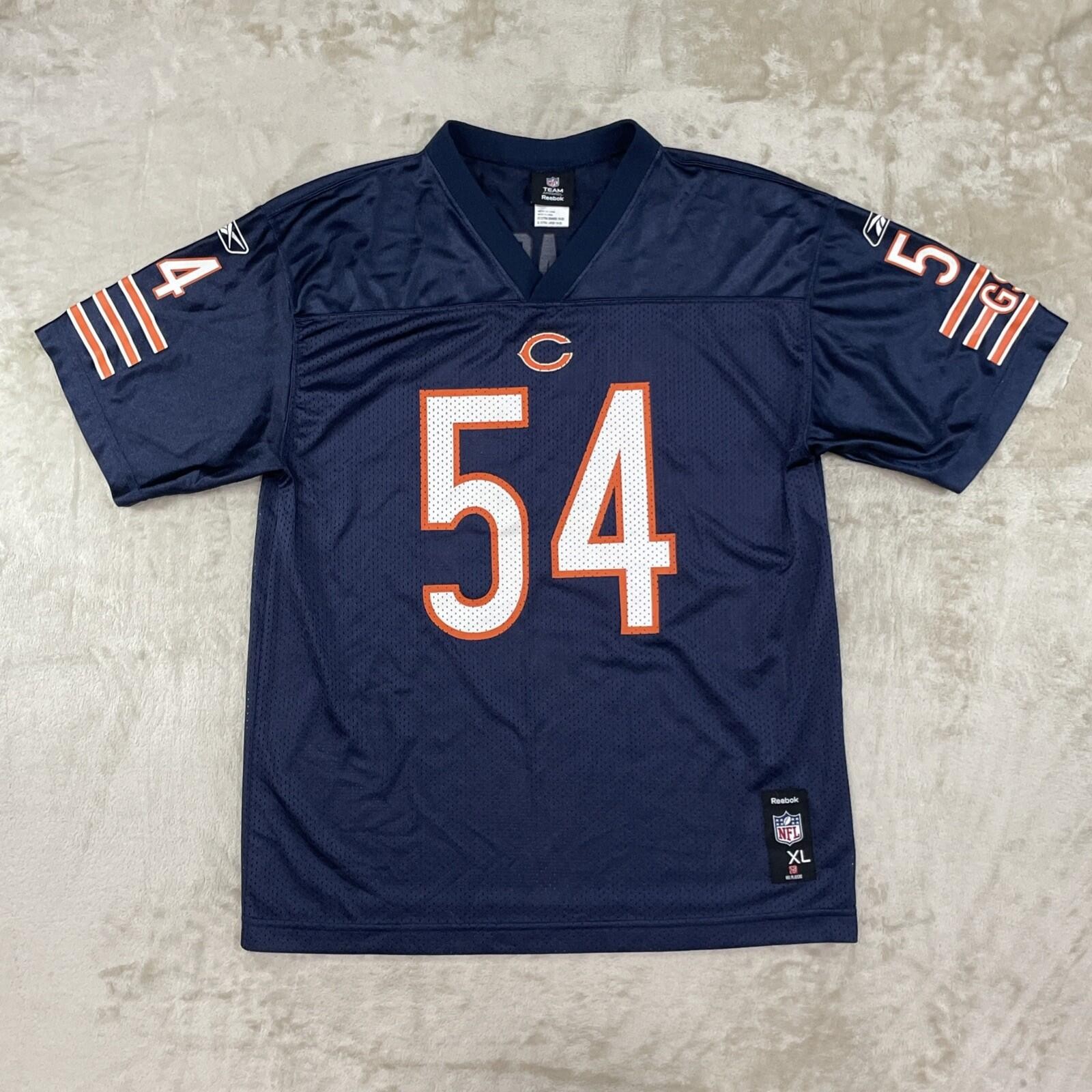 NFL Reebok Chicago Bears Brian Urlacher #54 Jersey Youth XL 18/20 NFL Players