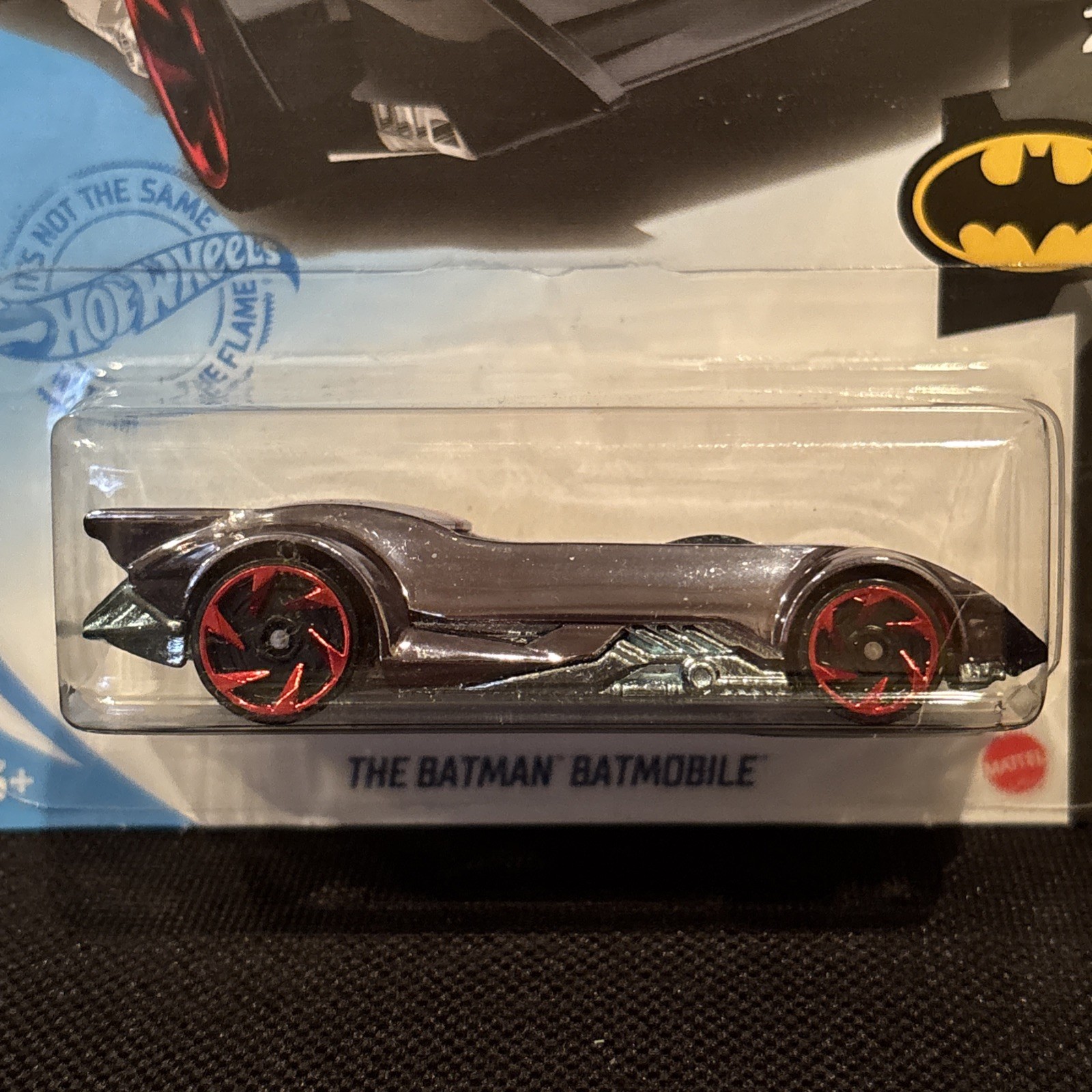 Hot Wheels 2021 The Batman Batmobile Chrome 56/250 DC Comics New
