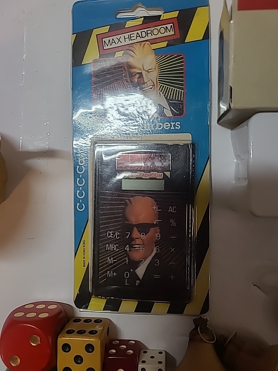 Lot Vintage Junk Drawer – Car Advertising Mr. Peanut, Compass Japan, Dice, Watch