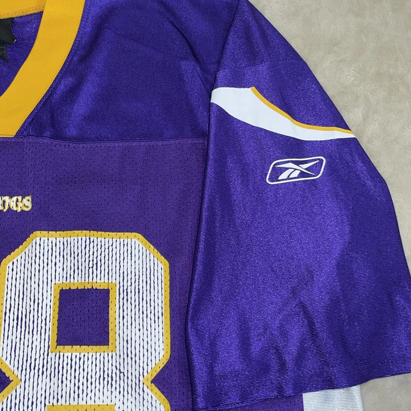 NFL Reebok Minnesota Vikings #28 Adrian Peterson Men’s Size XL Jersey Purple
