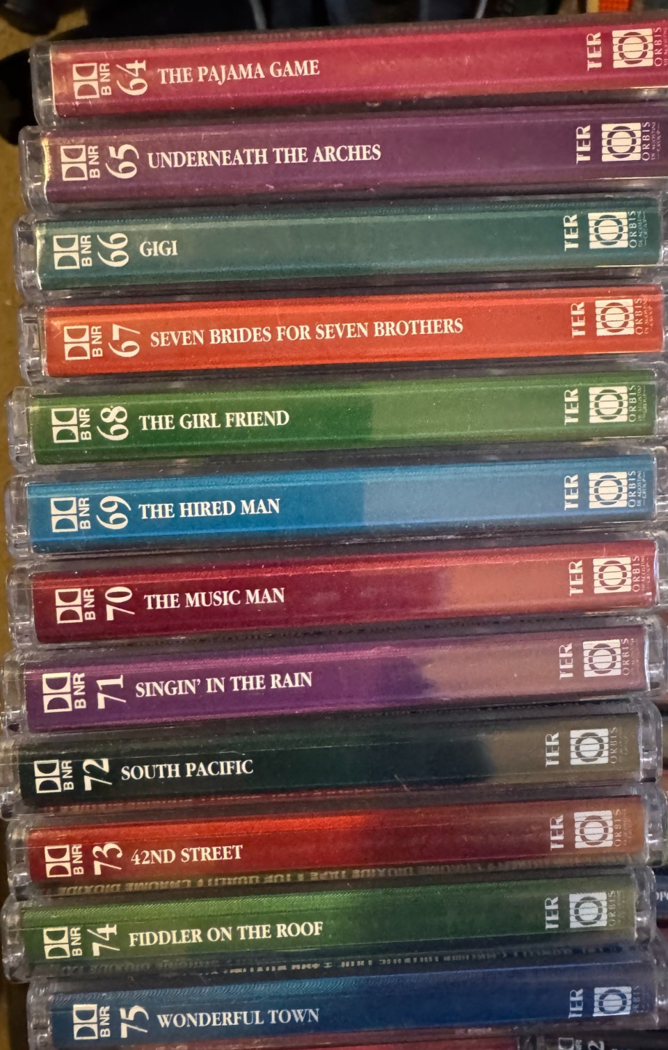 ORBIS: THE MUSICALS COLLECTION – FULL SET 1 TO 75 CASSETTE BUNDLE + FREE UK POST