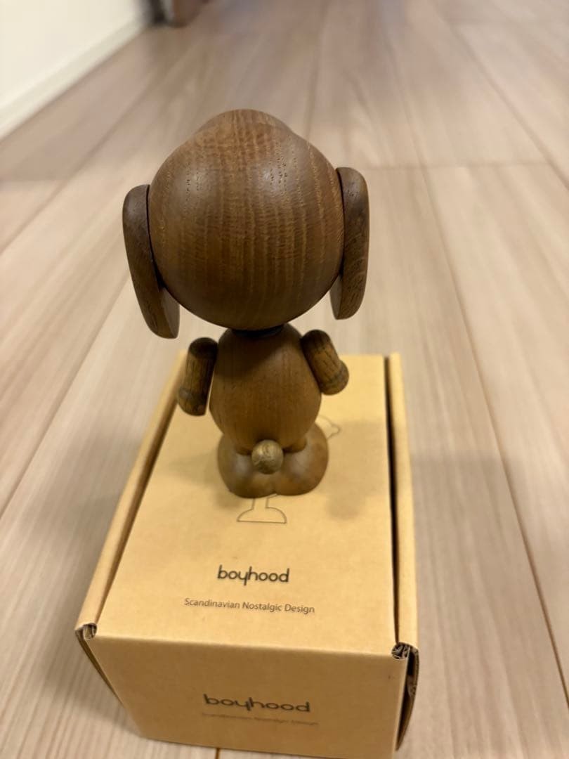 BOYHOOD Snoopy Wooden Figure Natural Oak MR.B’EAGLE