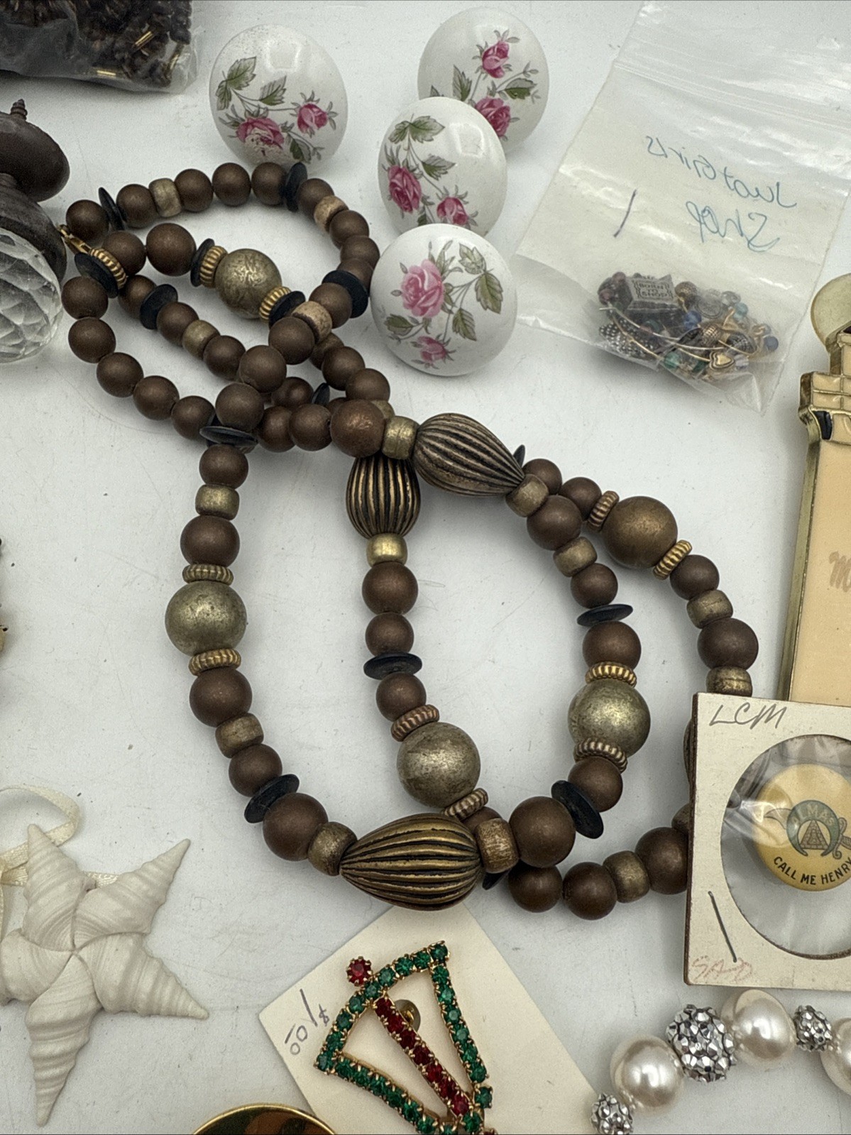 Junk Drawer Lot Of Vintage Misc. Odds & Ends Jewelry, Collectibles and more