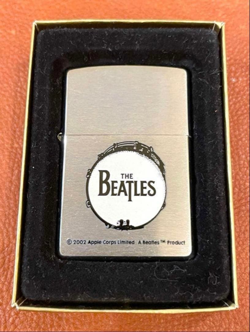Zippo The Beatles Ringo Starr Bass Drum First Edition Made in 2002 Unused