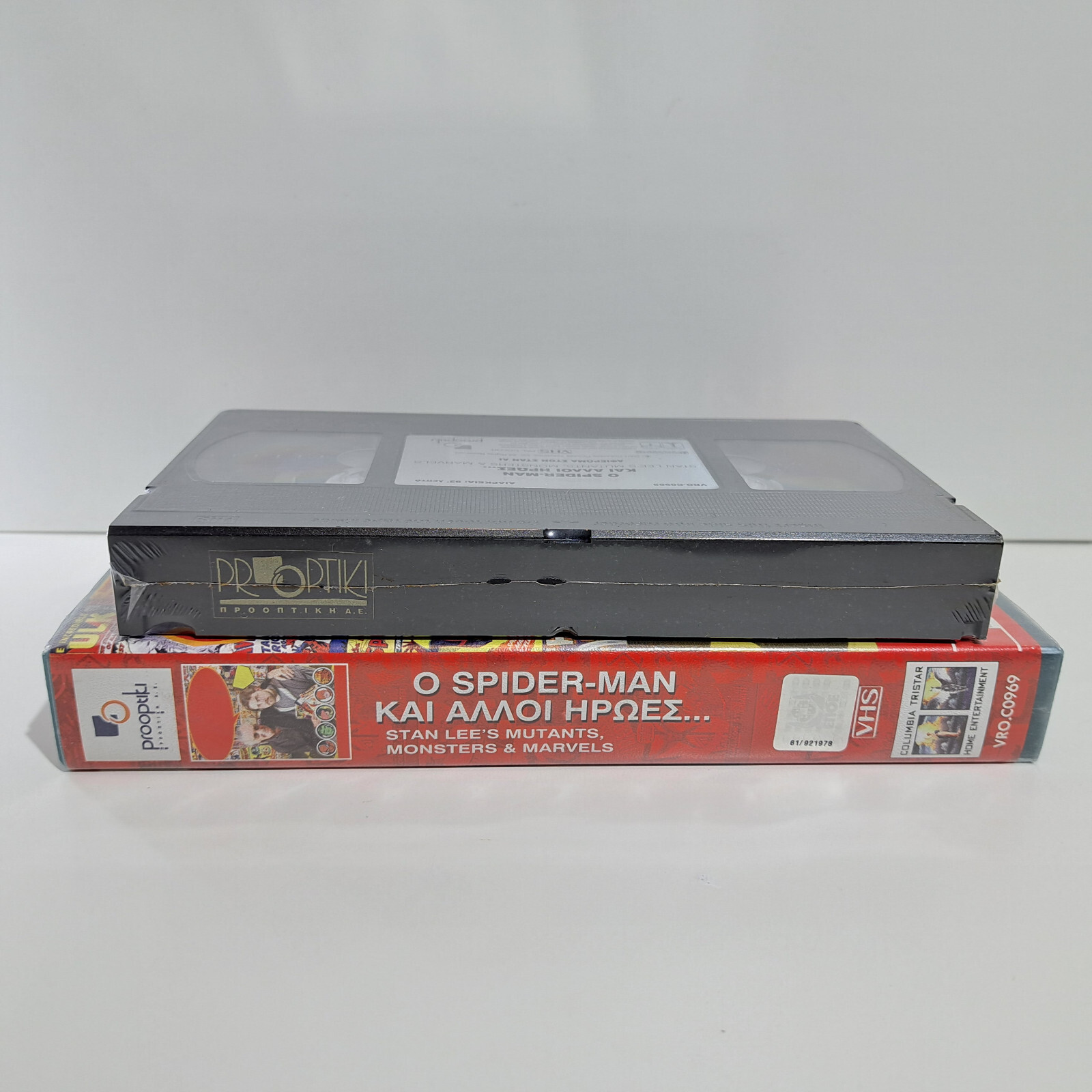 DOCUMENTARY VHS TAPE Stan Lee’s Mutants, Monsters & Marvels 2002 GREEK SUBS PAL
