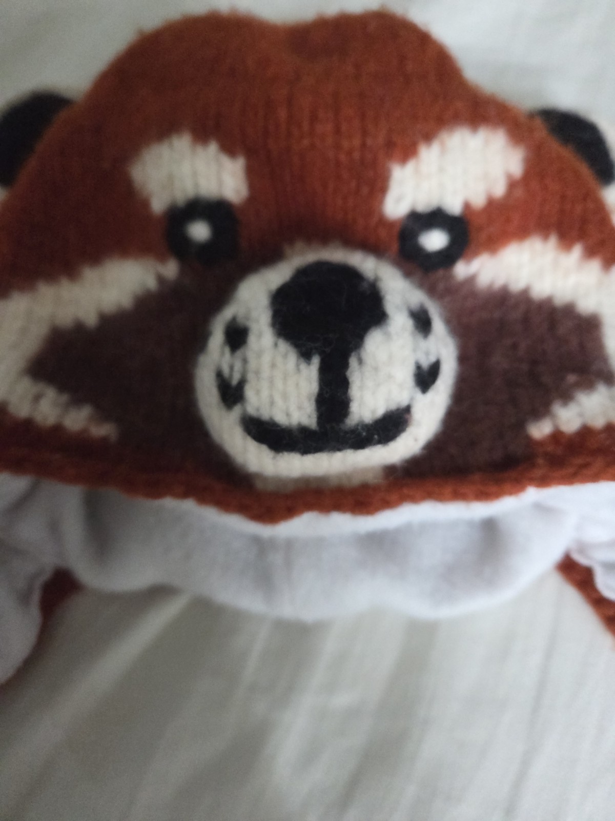 Arts of Ecuador Youth Red Panda Hat, Wool with Acrylic Lining, 19–22 Inch Fit