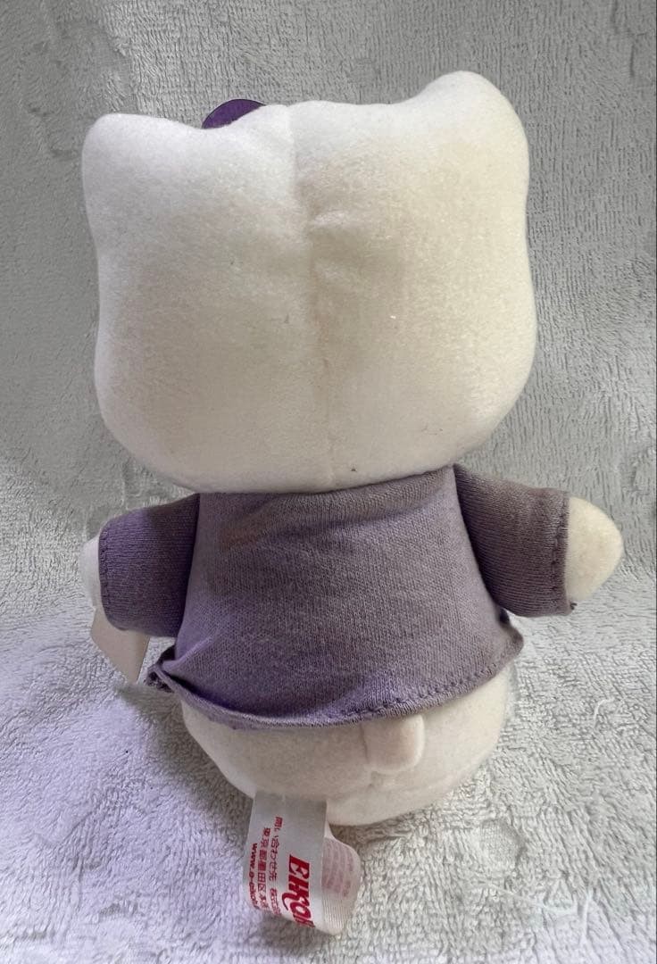 Rare Hello Kitty Hibiscus Plush 6.3 in, Sanrio, Retro, Surfing, 2003