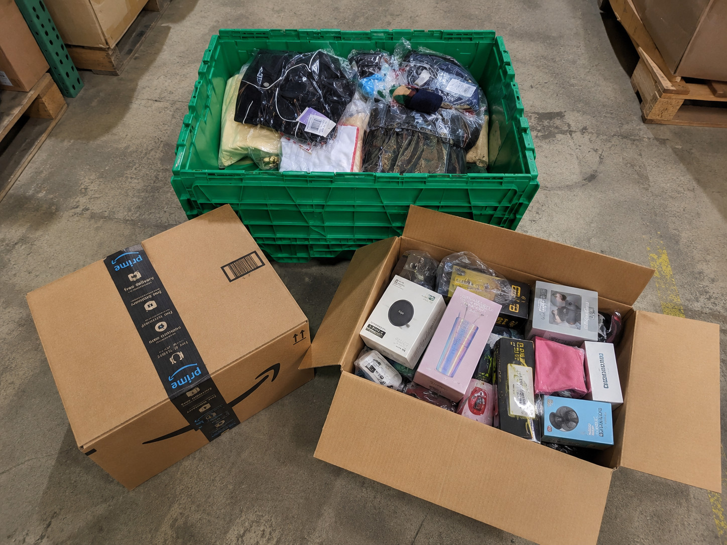 Amazon Overstock Consumer Products Mixed Merchandise Reseller Lot