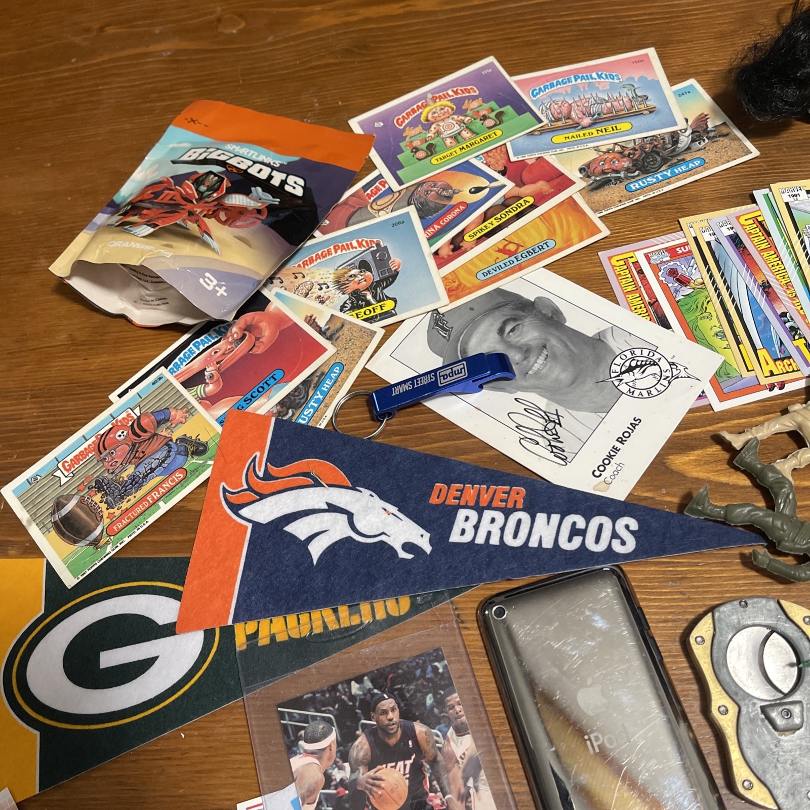 Vintage Junk Drawer Lot – Toys, Cards, GPK, Keychains, Watches, Jewelry, Pokémon