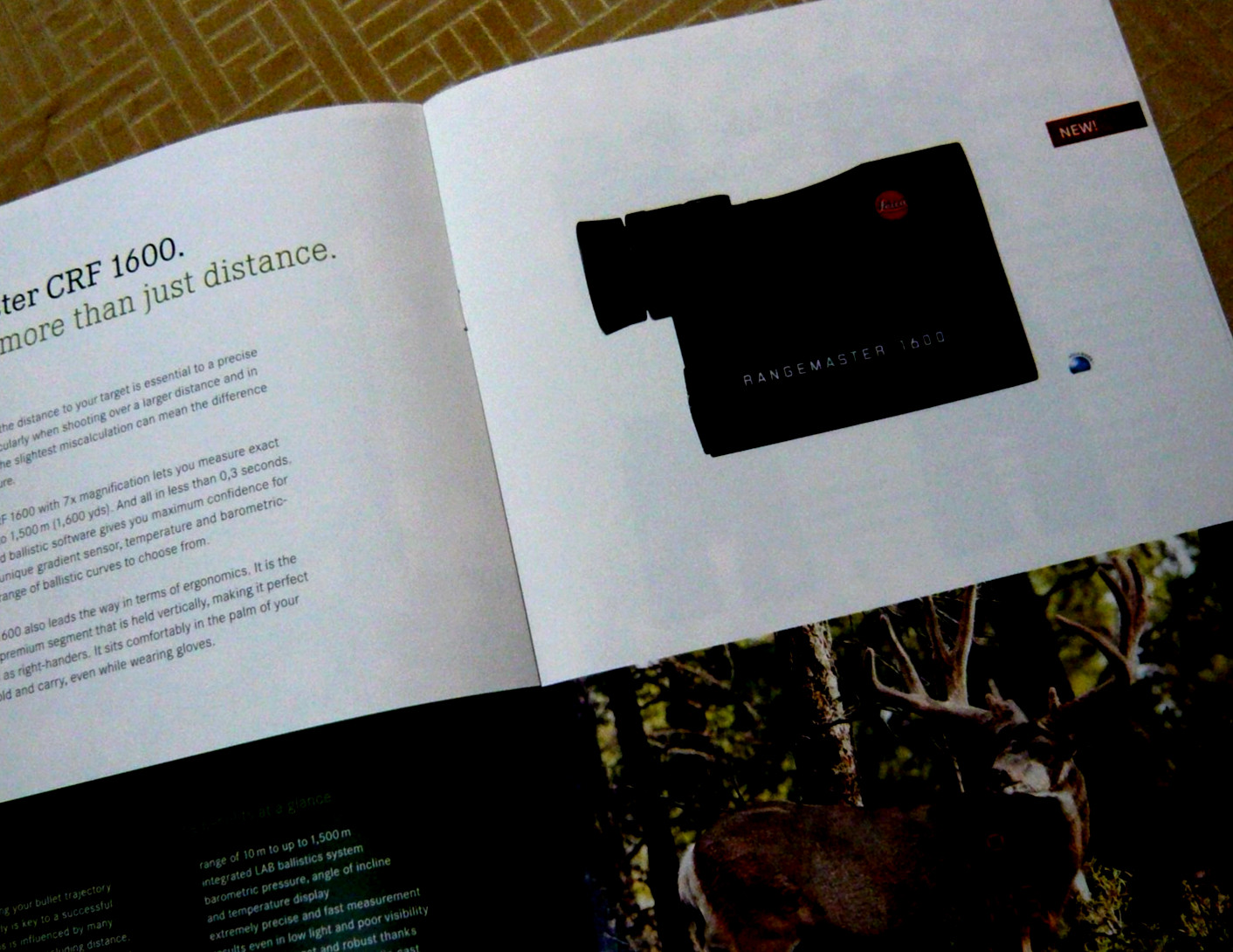 Leica “Rangefinding” seeing your target… 20 pages. English specs.