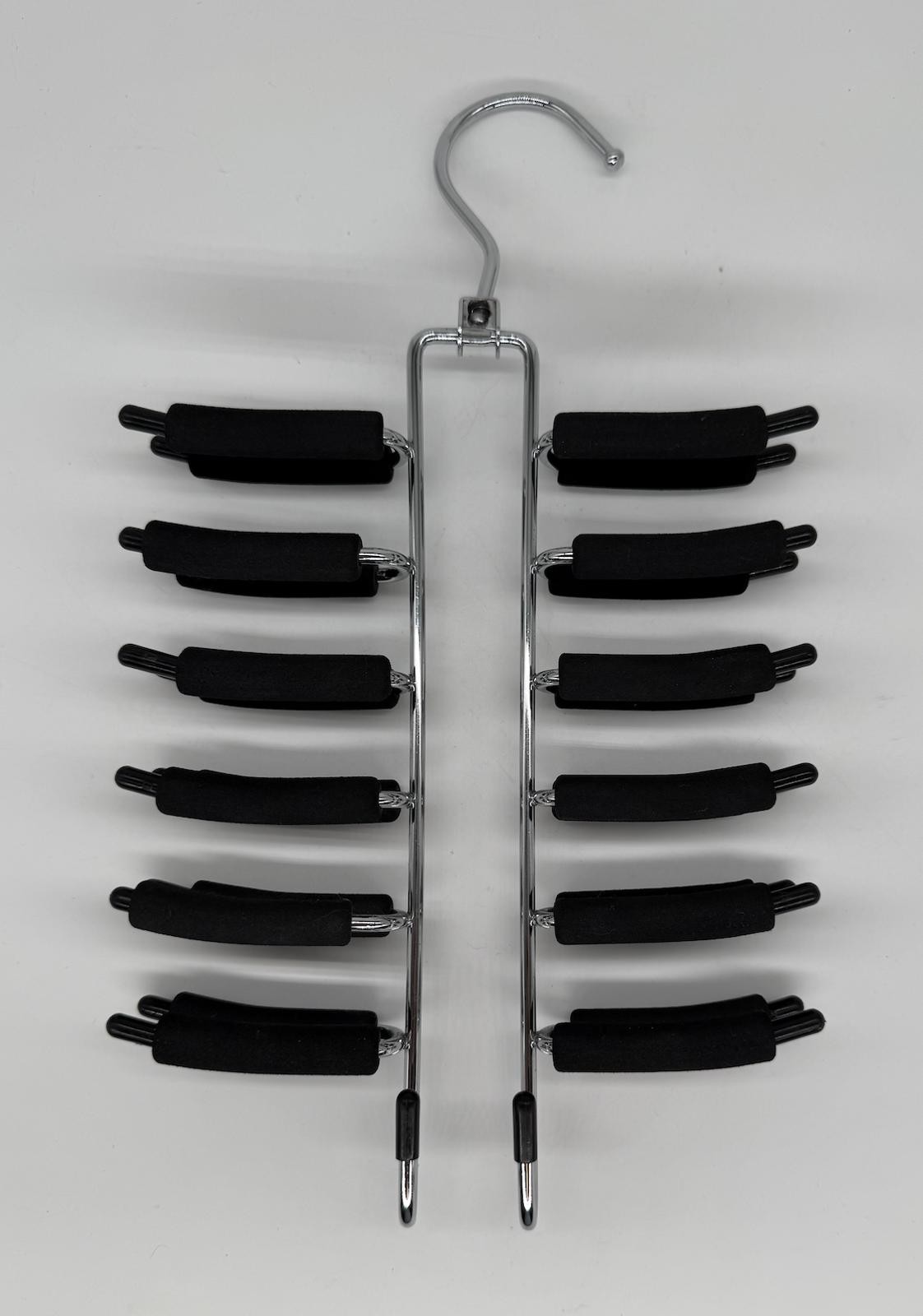 Chrome Foam-Padded Multi-Pant Swing Hanger