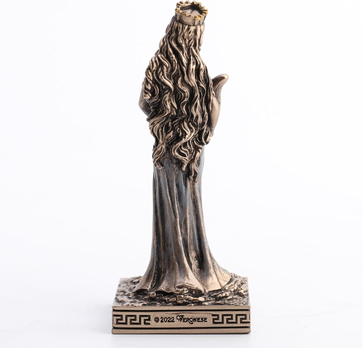 3 1/2 Inches Fortuna Greek Goddess of Good Fortune Resin Miniature Statue Figuri