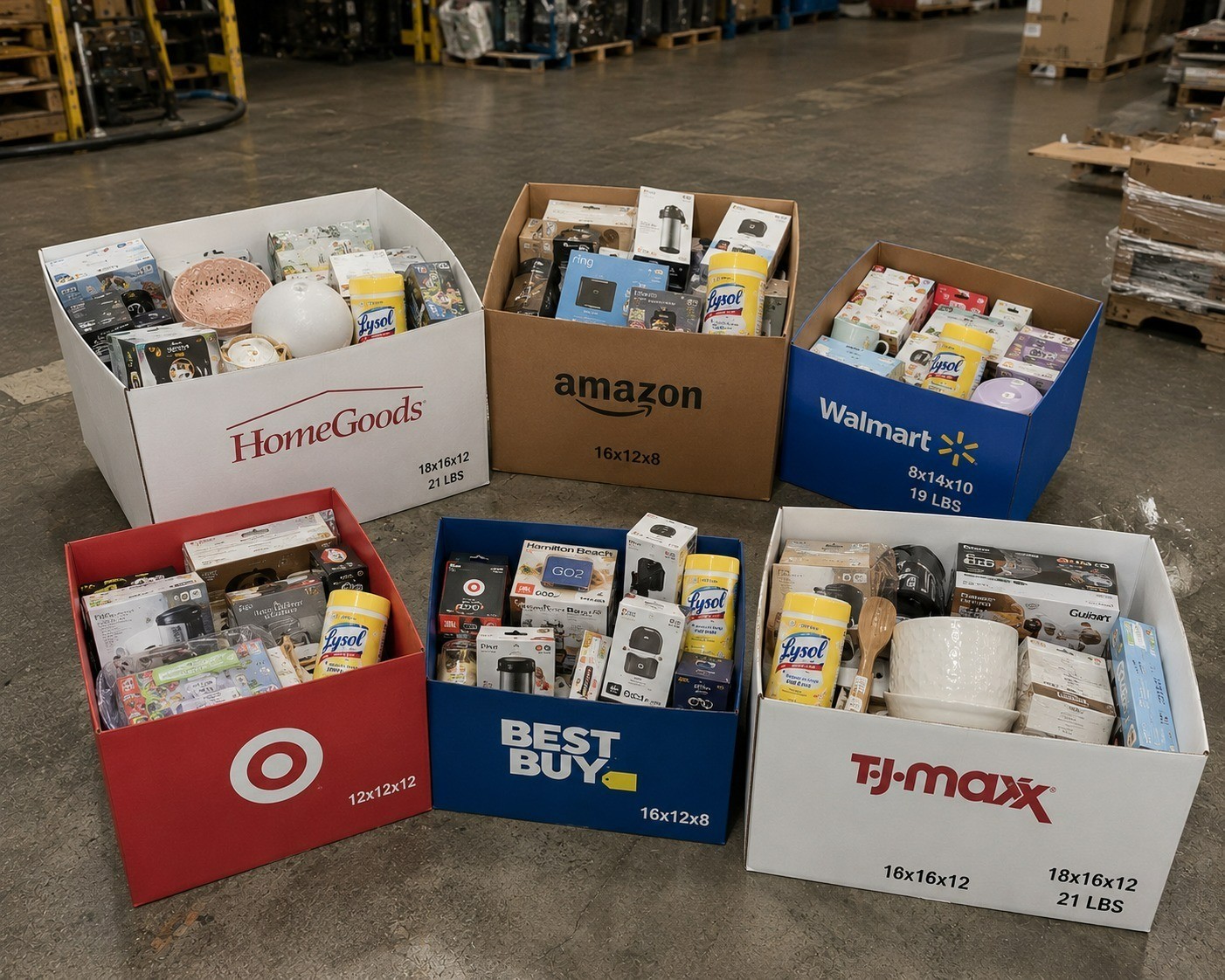 New Amazon & Traget Mixed Lot- Home Goods & Daily Essentials Surprise Box