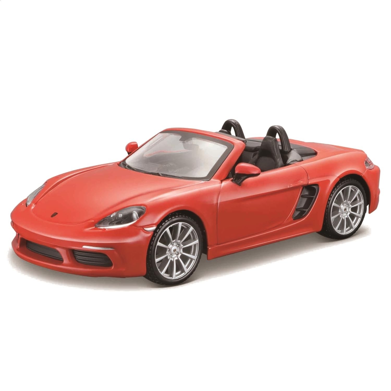 Bburago 21087 Porsche 1 24 718 Boxster Plastic Orange Standard Functional Scale