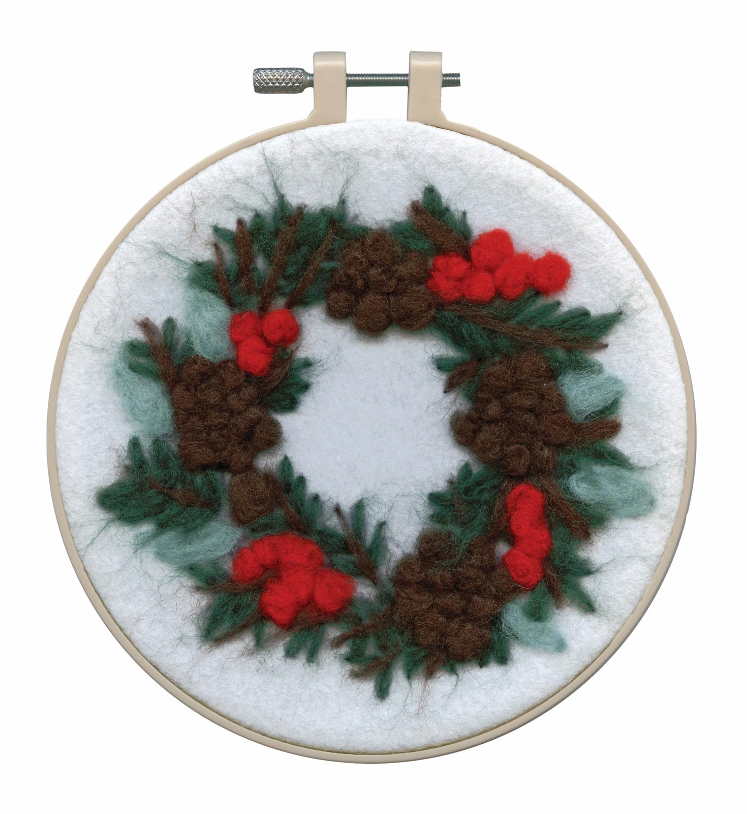 Design Works Crafts Wreath Needle Felting Kit