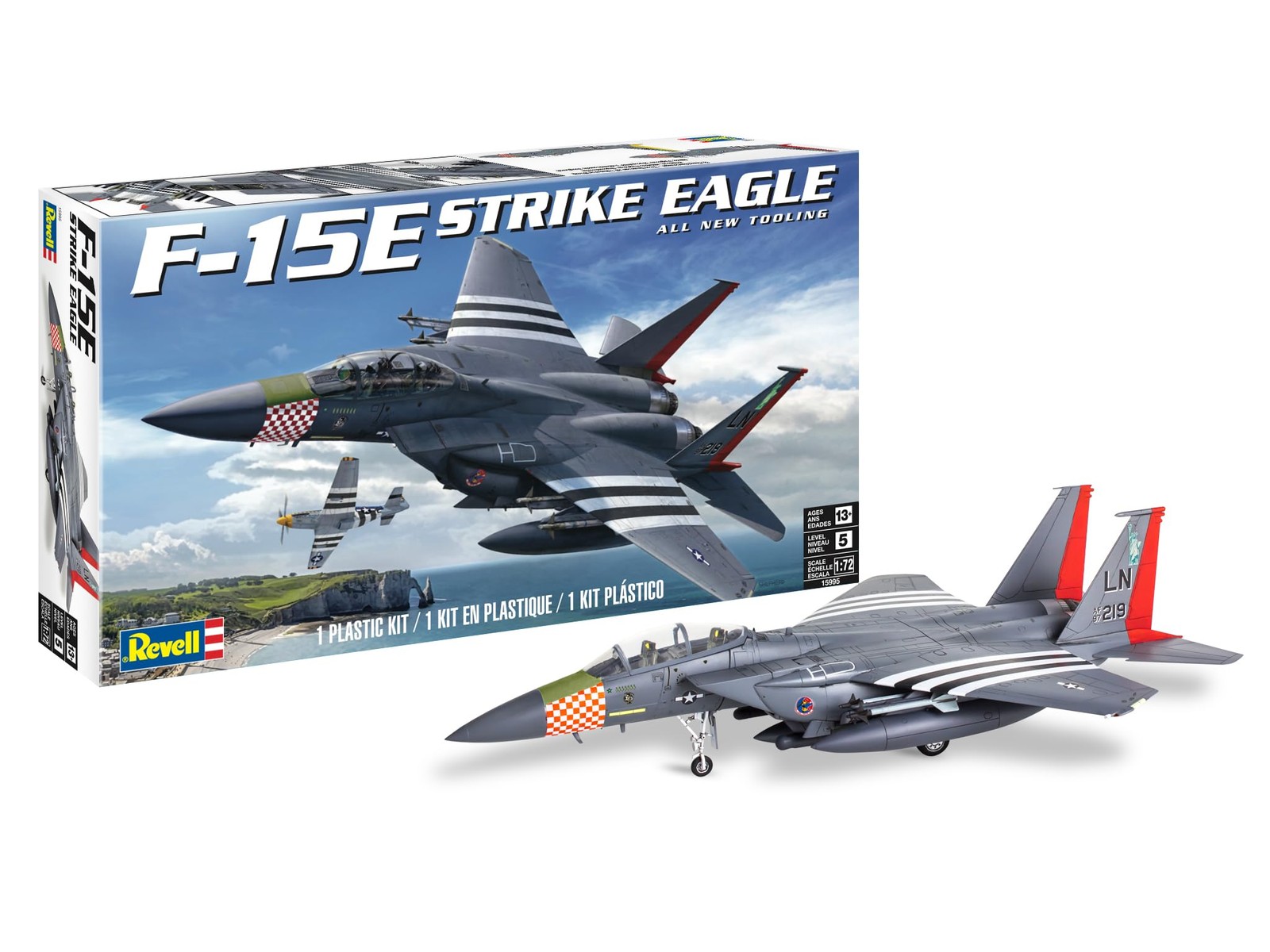 Revell F-15E Strike Eagle Model Kit, 1/72 Scale