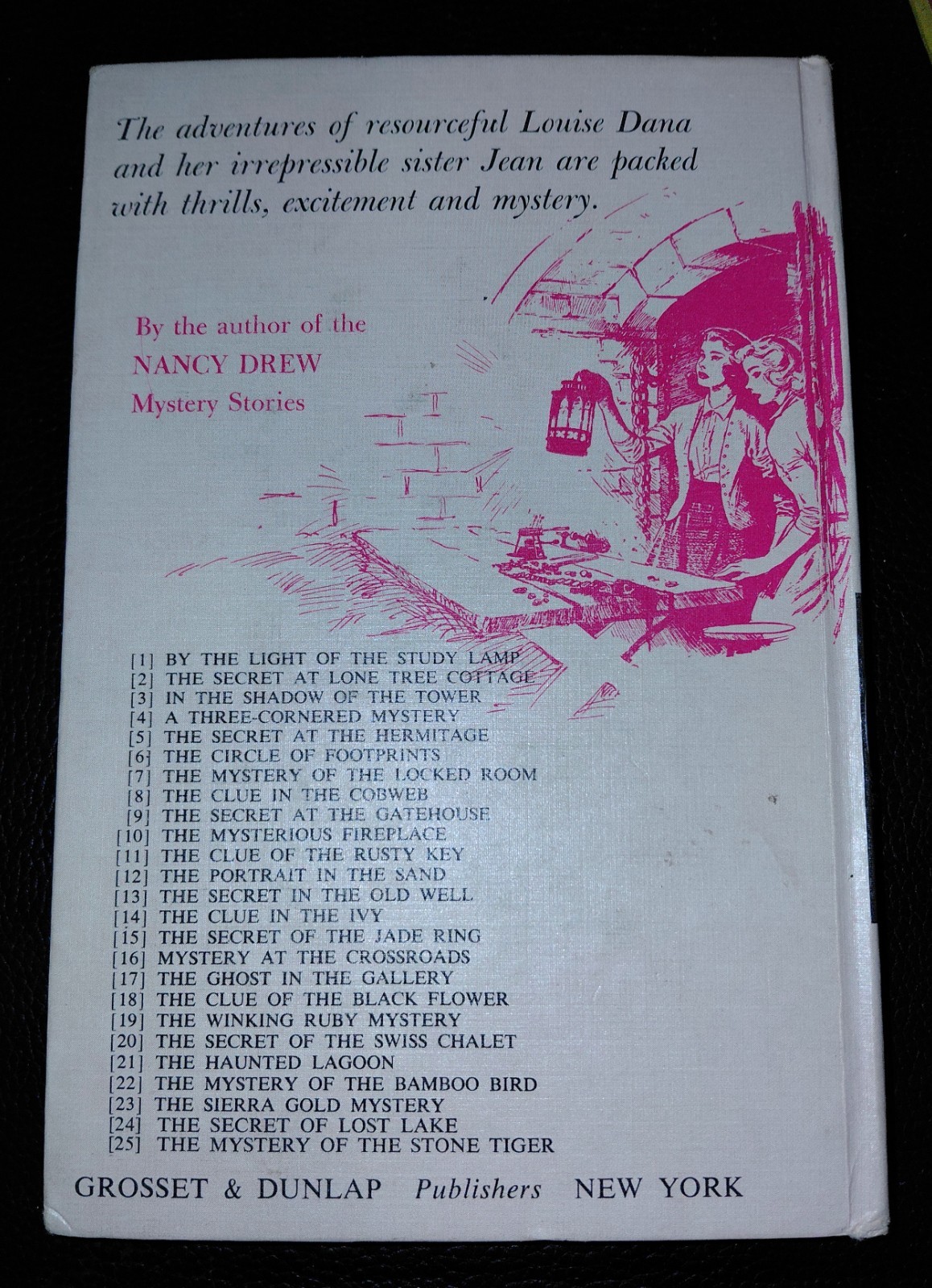 Dana Girls IN THE SHADOW OF THE TOWER (#3) by CAROLYN KEENE Beige PC
