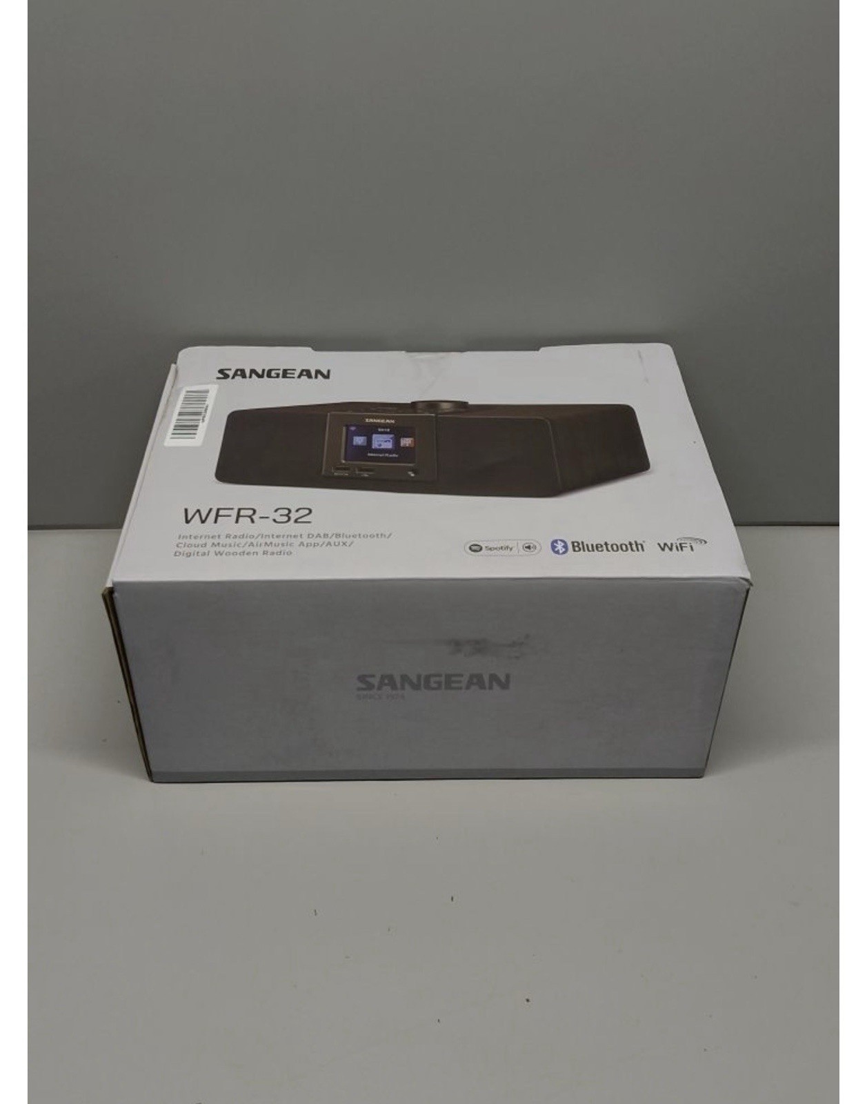 Sangean WFR-32 7W Stereo Wood Cabinet Wi-Fi Internet Radio with Bluetooth