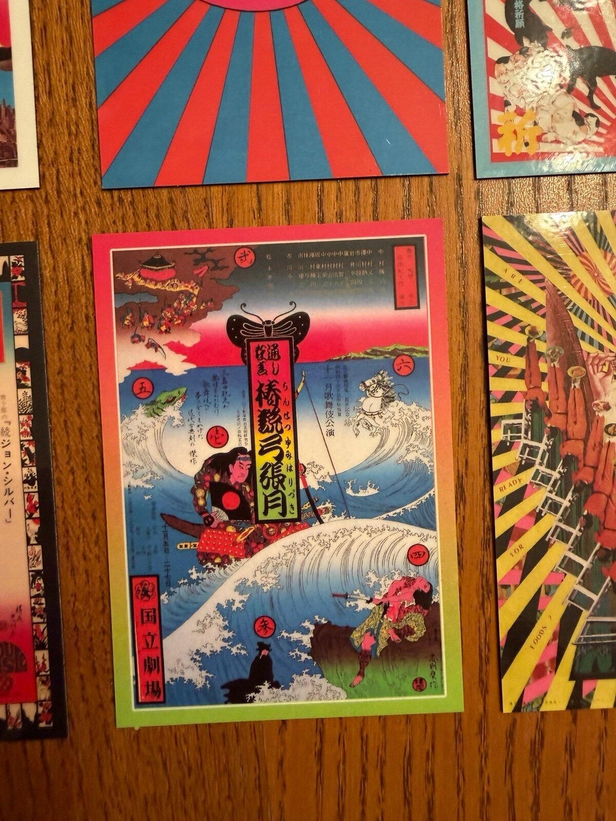Tadanori Yokoo FRIDGE MAGNETS Japanese psychedelic art Japan