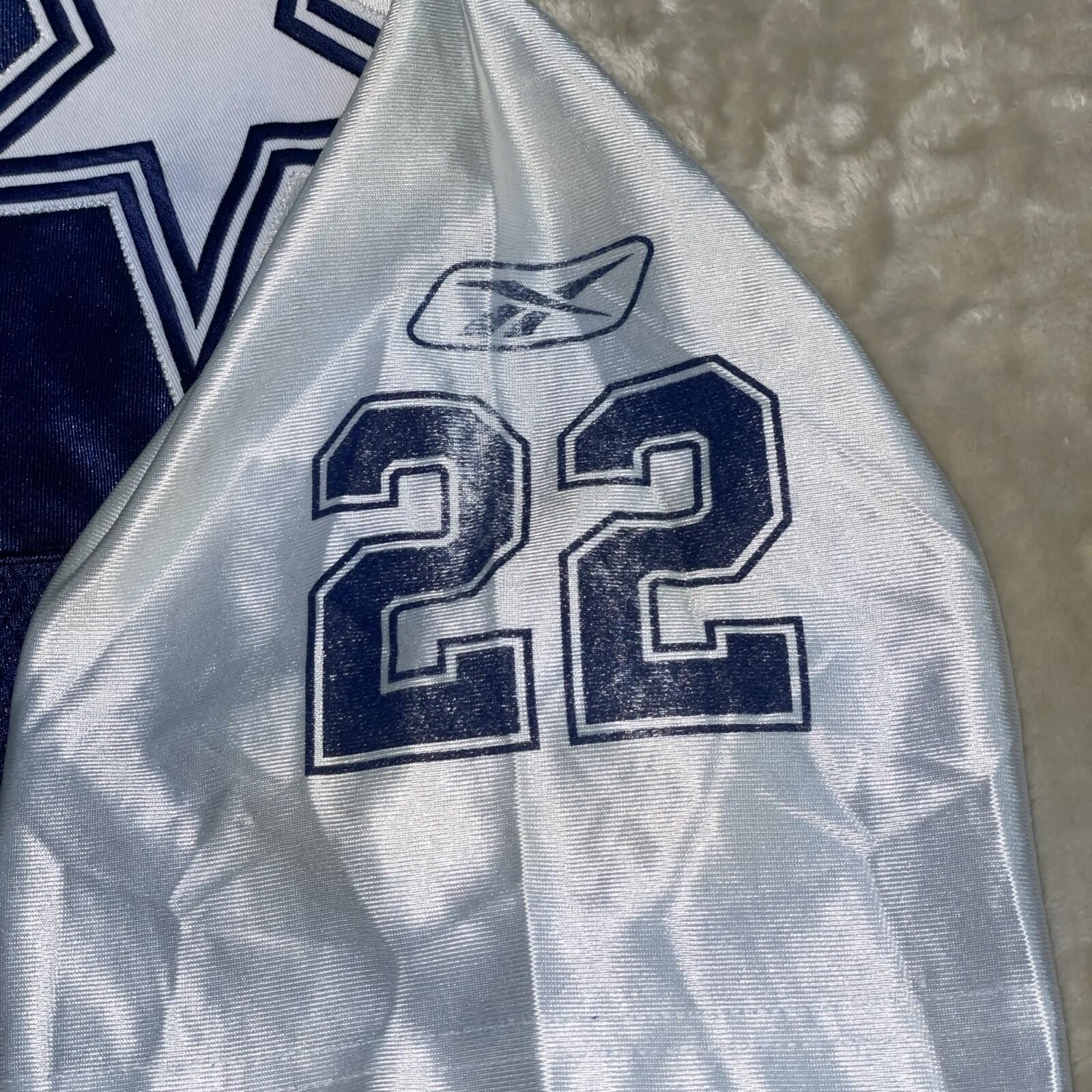 Reebok Dallas Cowboys Emmitt Smith On Field Equipment Jersey Men’s Size XL *Flaw