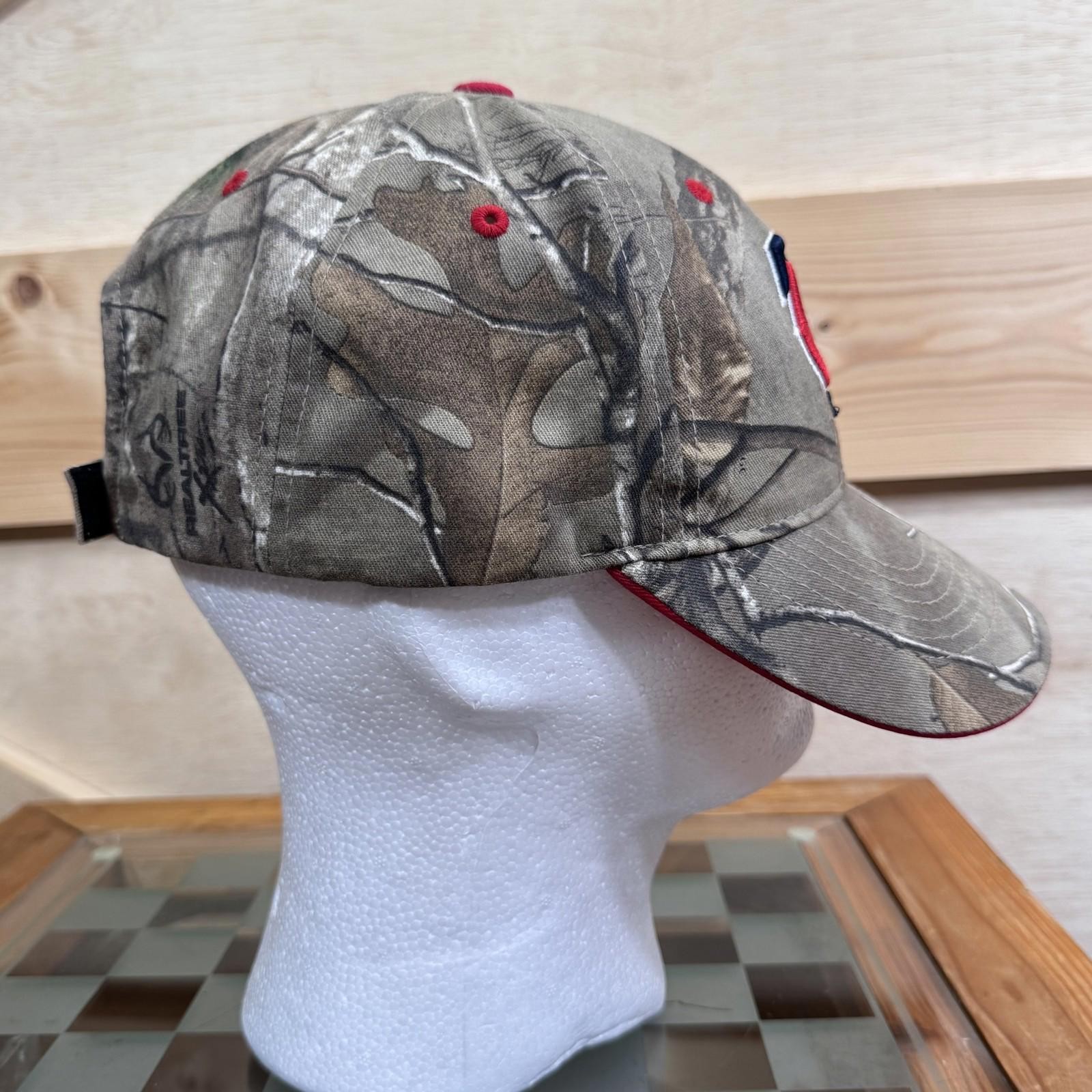 Minnesota Twins Strap Back Hat Cap Realtree Camo MLB Baseball Mens One Size
