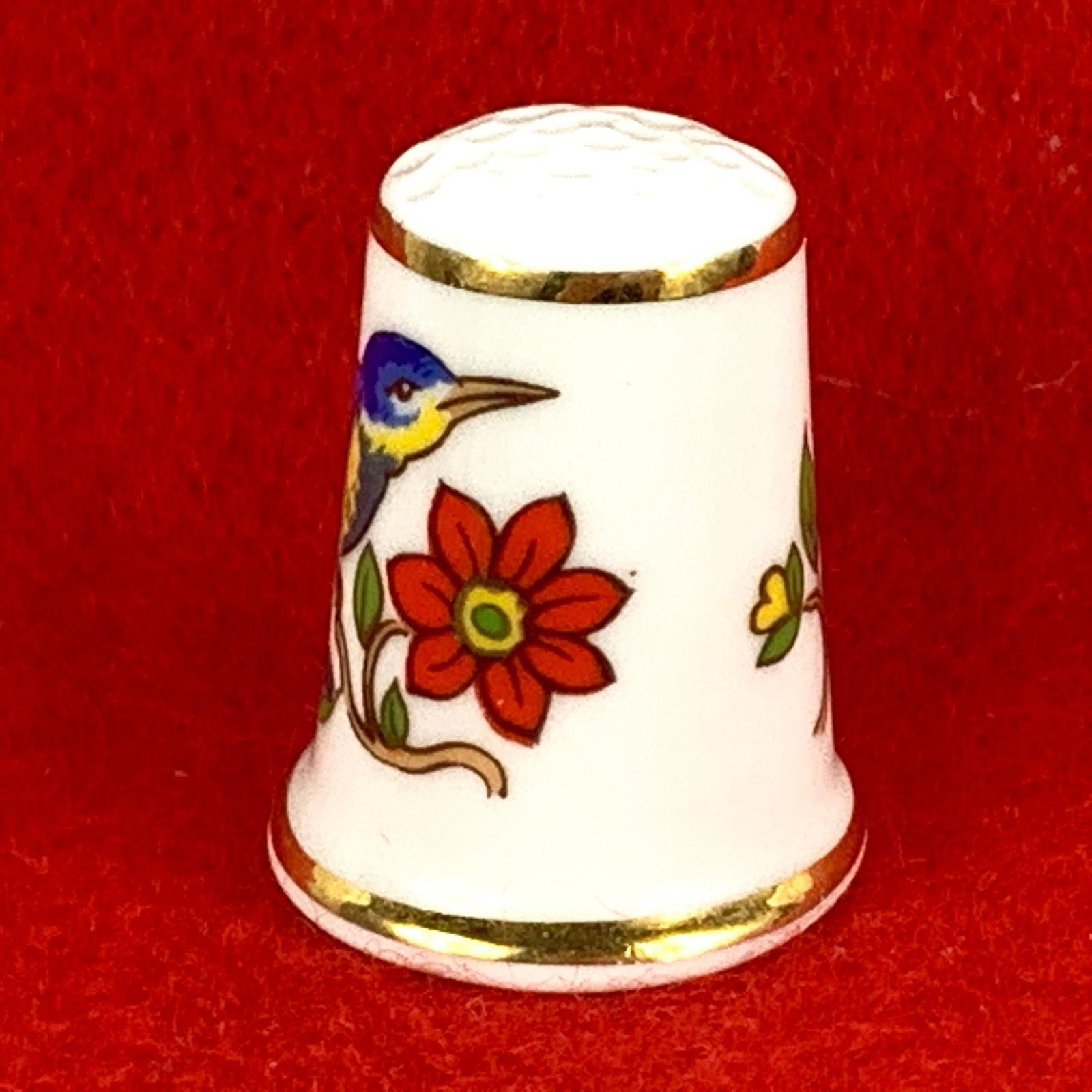 Pembroke Bird Thimble by Aynsley China England
