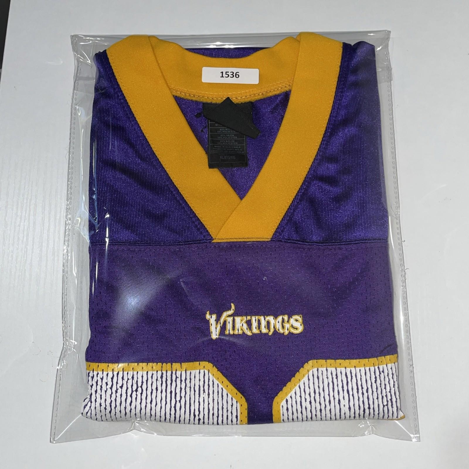 NFL Reebok Minnesota Vikings #28 Adrian Peterson Men’s Size XL Jersey Purple