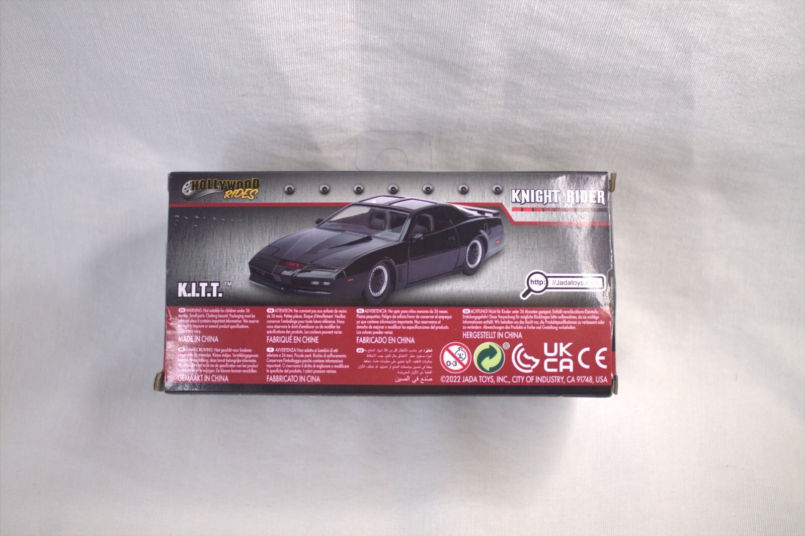 Jada Toys Knight Rider K.I.T.T. Diecast 1:32 Scale Diecast Black