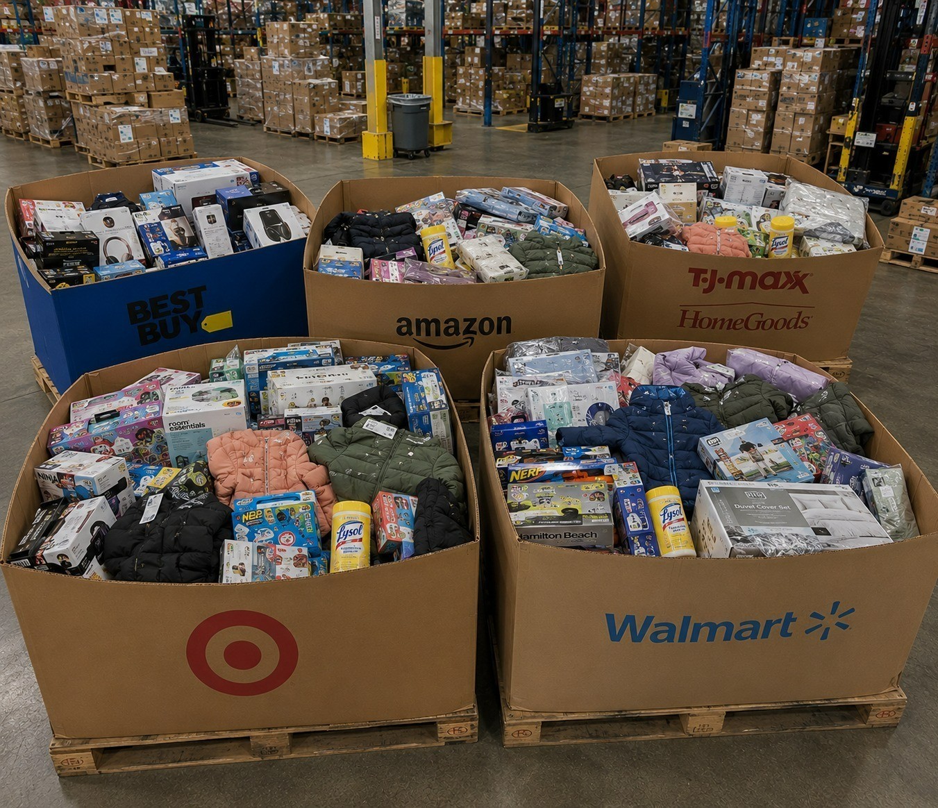 New Amazon & Traget Mixed Lot- Home Goods & Daily Essentials Surprise Box