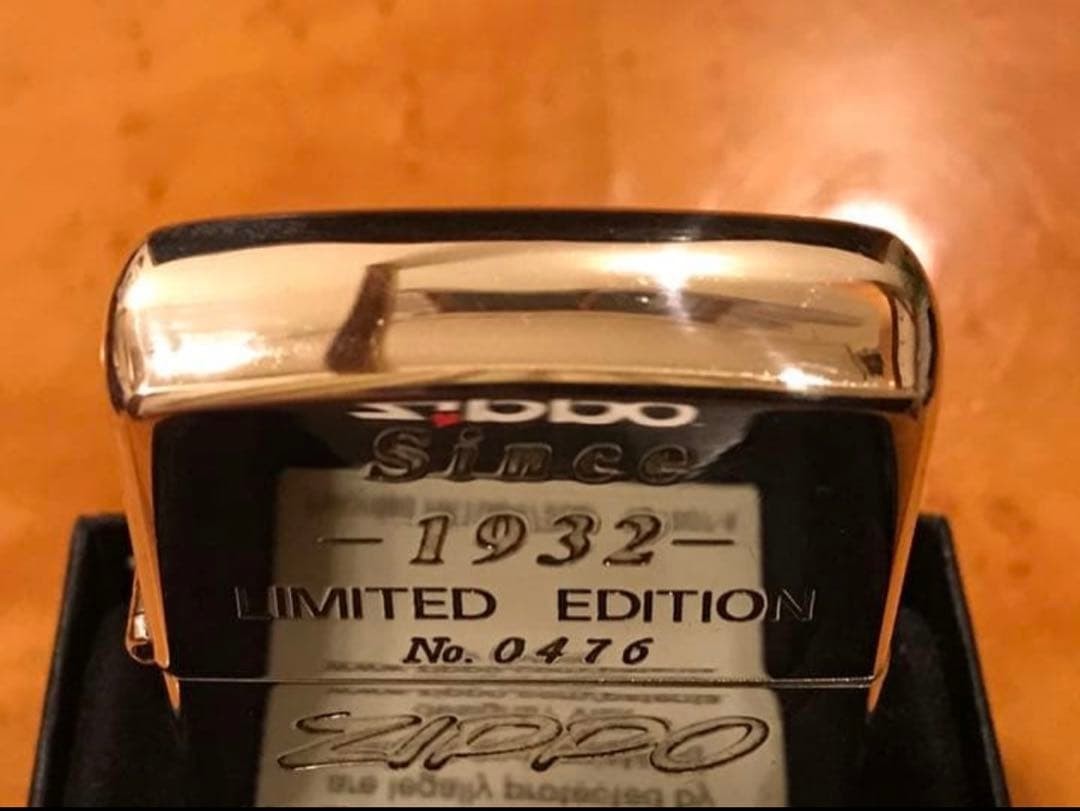 zippo limited edition serial number silver wrapped made in 1994 in good
