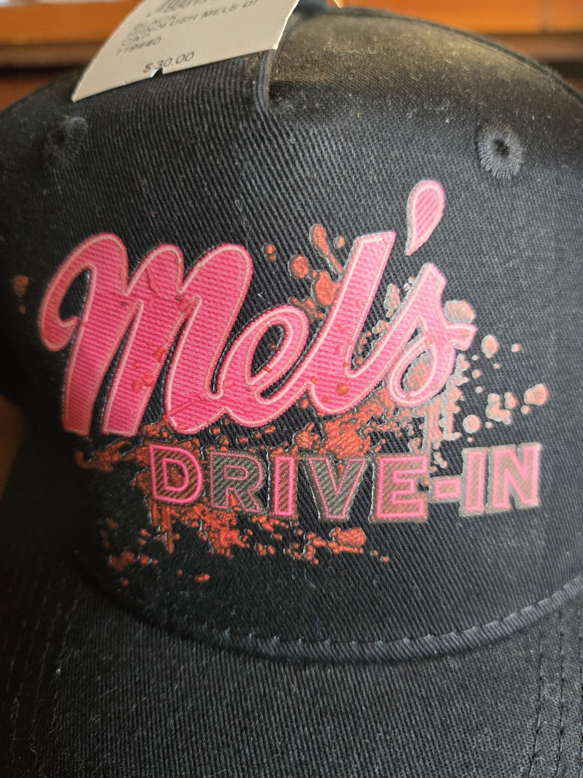 UNIVERSAL STUDIOS HALLOWEEN HORROR NIGHTS HHN MELS DRIVE-IN HAT CAP EXCLUSIVE