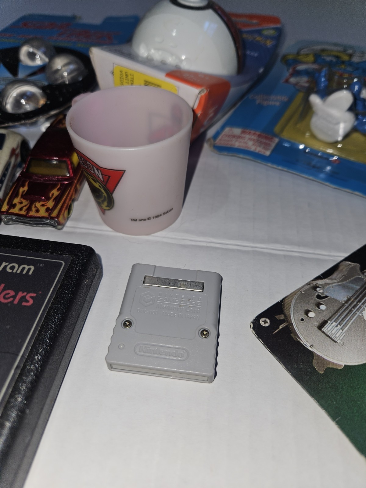 Vintage Junk Drawer Lot Retro Toy GameCube Star Trek Atari Pokémon Hotwheels