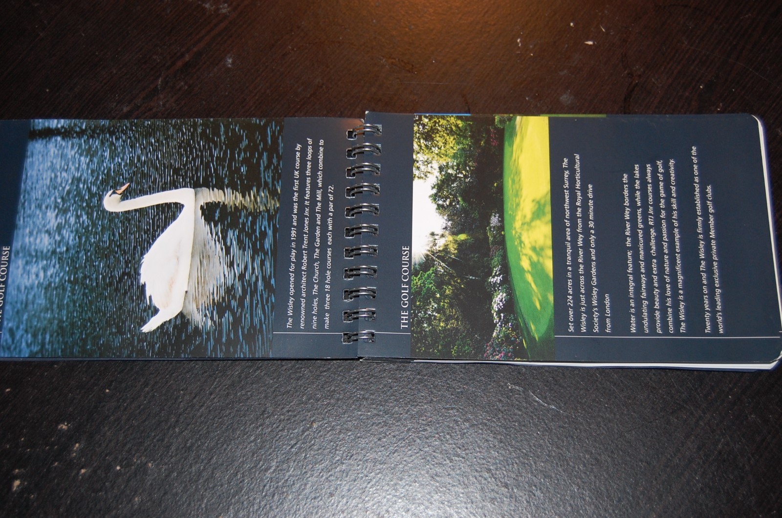 THE WISLEY GOLF CLUB , SURREY , ENGLAND COURSE GUIDE 31 page